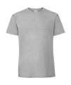 Heren T-shirt Ringspun Premium Fruit of the loom 61-422-0 Zinc